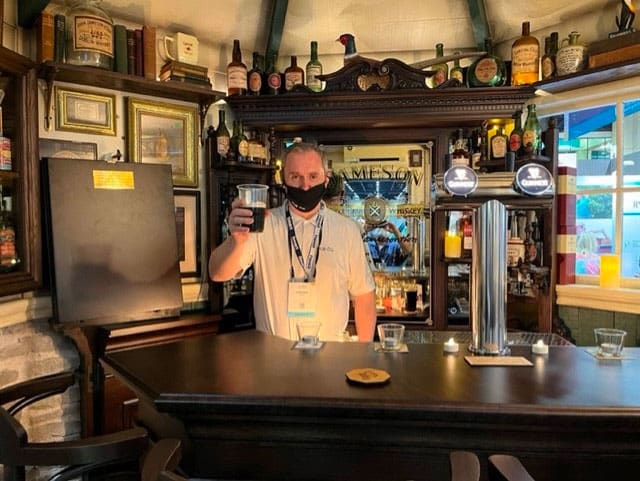 A Guinness is never far away when you have an Og Pub.